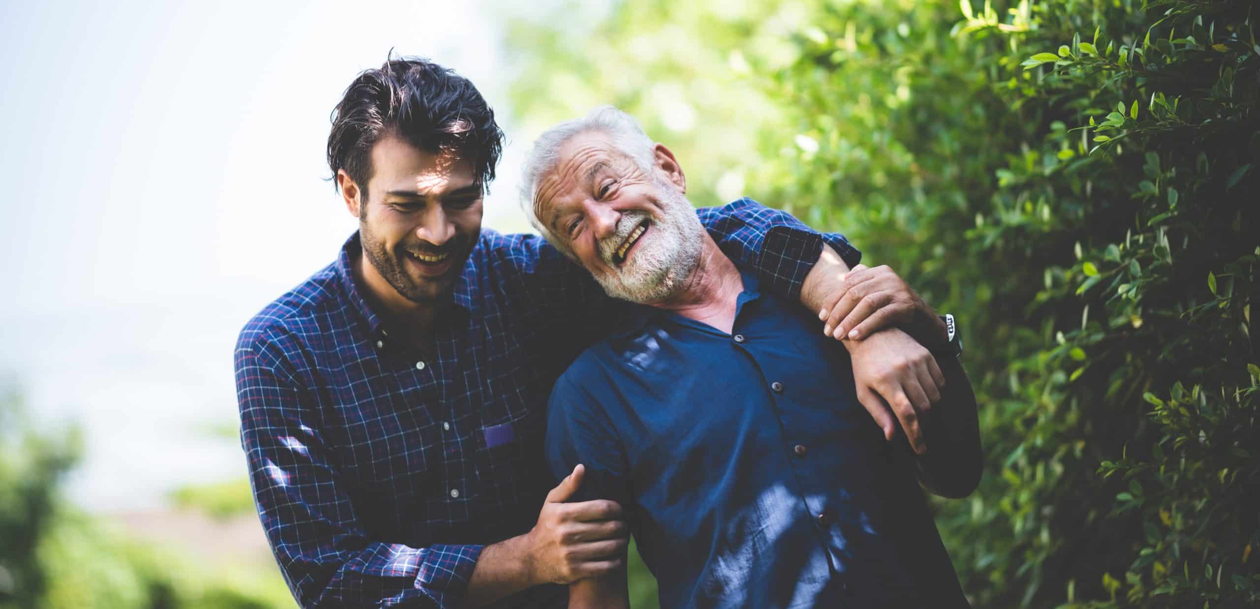 A man rebuilds bonds with his father after family therapy in Knoxville, TN.