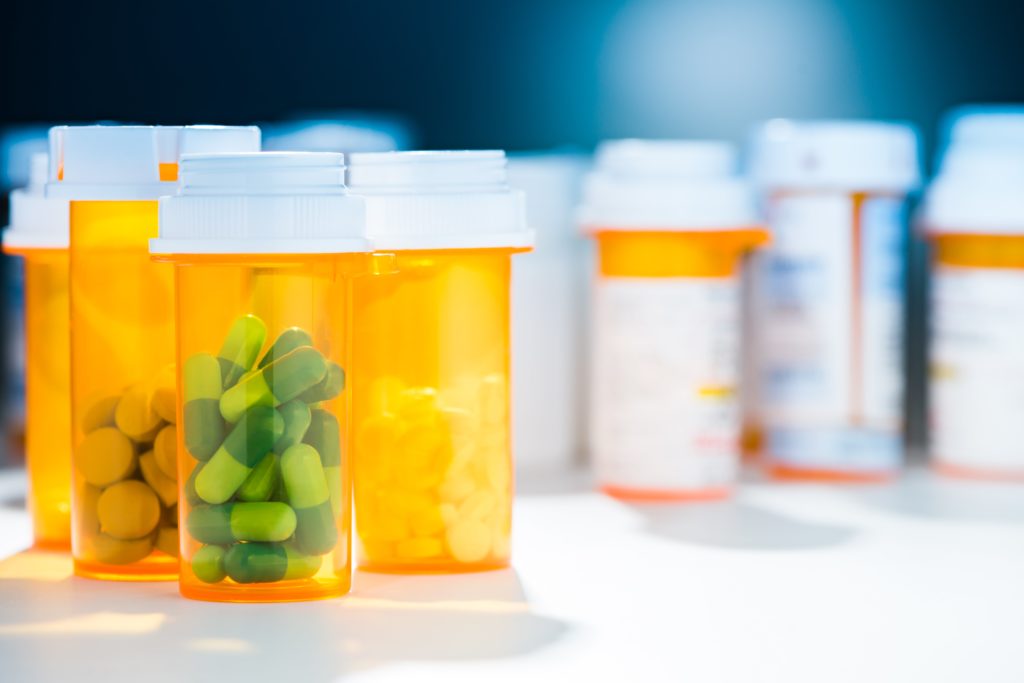 medication pill bottles for MAT program in Knoxville