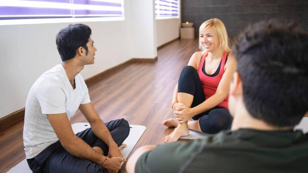 Holistic therapy, such as yoga, as part of opioid addiction treatment in Knoxville, TN.