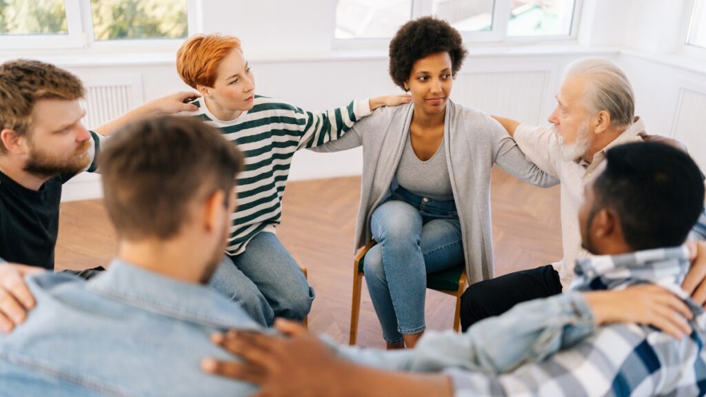 A group treatment exercise during IOP vs PHP treatment